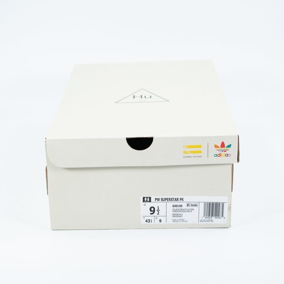 Adidas Originals Pharrell x Superstar Primeknit GX0195 Black 2021 Sneakers main image 13